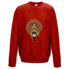 Sweatshort with Print Ushio To Tora Heroes - XS  red