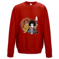 Sweatshort with Print Ushio To Tora Print - XS  red