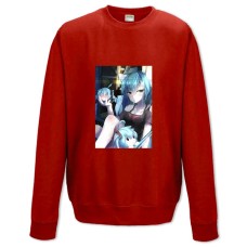Свитшот с принтом Мику Хацунэ Игрушки - XS красный