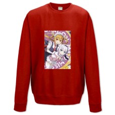 Світшот з принтом Кобаяші І Її Покоївка-Дракон Дівчата Тору І Канна - XS червоний