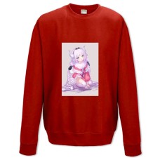 Світшот з принтом Кобаяші І Її Покоївка-Дракон Канна Дракон - XS червоний