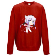 Світшот з принтом Кобаяші І Її Покоївка-Дракон Маленька Канна - XS червоний