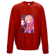 Sweatshort with Print Darling In The Franxx Amazing Zero Two - XS  red
