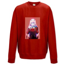 Sweatshort with Print Darling In The Franxx Beautiful Zero Two Hero - XS  red