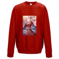 Sweatshort with Print Darling In The Franxx Zero Two Amazing Hero - XS  red