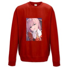 Sweatshort with Print Darling In The Franxx Zero Two Beautiful Hero - XS  red