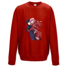 Sweatshort with Print Darling In The Franxx Print Zero Two Hero - XS  red