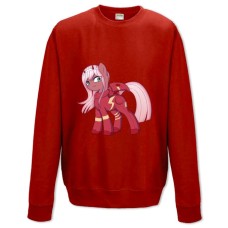Sweatshort with Print Darling In The Franxx Mlp Edition - XS  red