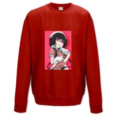 Sweatshort with Print Blend S Maika Sakuranomiya Girl - XS  red