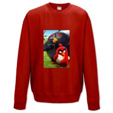 Sweatshort with Print Angry Birds With Egg - XS  red