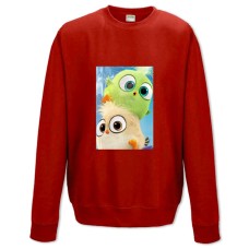 Sweatshort with Print Angry Birds Little - XS  red