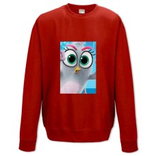 Sweatshort with Print Angry Birds Girl - XS  red