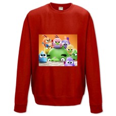 Sweatshort with Print Angry Birds Cute Little Birds - XS  red