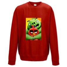 Sweatshort with Print Angry Birds Red And Pig - XS  red