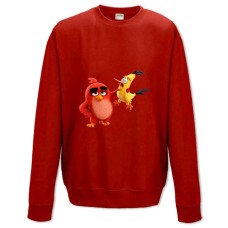 Sweatshort with Print Angry Birds Friends - XS  red