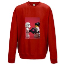 Світшот з принтом Лего Зоряні Війни - XS червоний