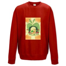 Світшот з принтом Моя Маленька Поні Поні Еплджек - XS червоний