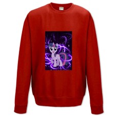 Світшот з принтом Моя Маленька Поні Твайлайт Спаркл Поні - XS червоний