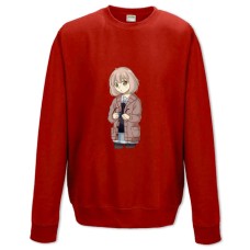 Sweatshort with Print Beyond The Boundary Mirai Kuriyama - XS  red
