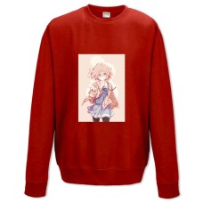 Sweatshort with Print Beyond The Boundary Amazing Kuriyama Mirai - XS  red