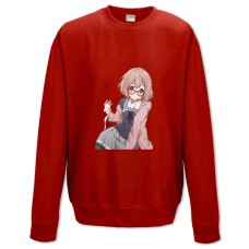 Sweatshort with Print Beyond The Boundary Kuriyama Hero - XS  red