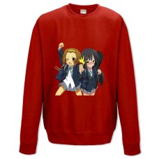 Свитшот с принтом Кэй-Он! Девушки Принт - XS красный