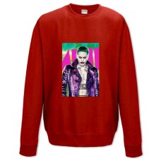 Sweatshort with Print Suicide Squad Hero Joker - XS  red