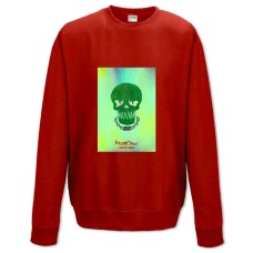 Sweatshort with Print Suicide Squad Killercroc Art - XS  red