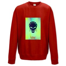 Sweatshort with Print Suicide Squad Slipknot Art - XS  red