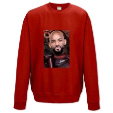 Sweatshort with Print Suicide Squad The Deadshot - XS  red