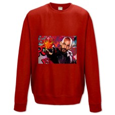 Sweatshort with Print Suicide Squad Deadshot Hero - XS  red