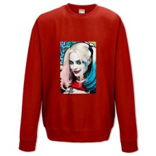 Sweatshort with Print Suicide Squad Harley Quinn Girl - XS  red