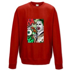 Sweatshort with Print Suicide Squad Ha Joker - XS  red