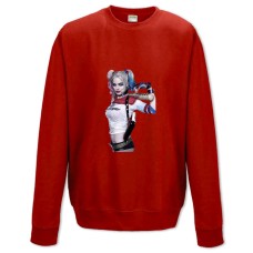 Sweatshort with Print Suicide Squad Harley Quinn Hero Girl - XS  red