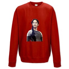 Sweatshort with Print The Hunger Games Katniss Everdeen Hero - XS  red