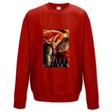 Sweatshort with Print The Hunger Games Heroes - XS  red