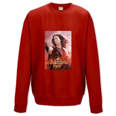 Sweatshort with Print The Hunger Games Catching Fire - XS  red