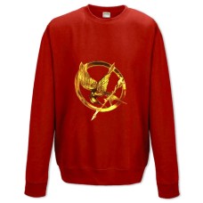 Sweatshort with Print The Hunger Games Gold Bird - XS  red