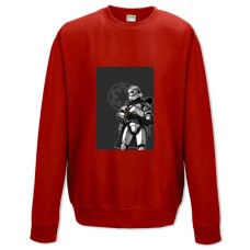 Sweatshort with Print Star Wars Storm Trooper - XS  red