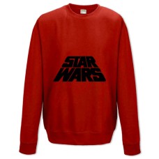 Sweatshort with Print Star Wars Black Logo - XS  red