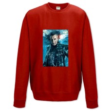 Свитшот с принтом Пираты Карибского Моря Капитан Салазар - XS красный