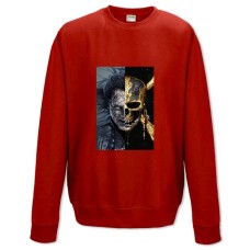 Свитшот с принтом Пираты Карибского Моря Капитан Салазар Герой - XS красный