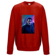 Свитшот с принтом Джон Уик Арт Версия - XS красный