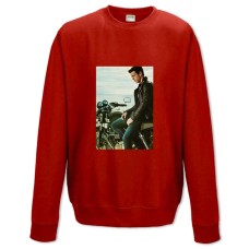 Sweatshort with Print Tres Metros Sobre El Cielo Mario Casas Hugo Olivera - XS  red