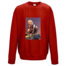 Sweatshort with Print The Lord Of The Rings Gollum Hero - XS  red