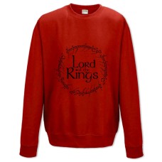 Sweatshort with Print The Lord Of The Rings Black Logo - XS  red