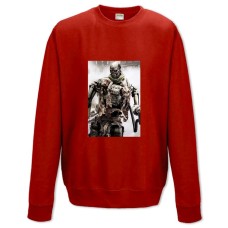 Sweatshort with Print The Terminator Robot - XS  red