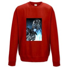 Sweatshort with Print The Terminator Robot Hero - XS  red