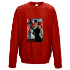 Sweatshort with Print The Terminator Sarah Connor Print - XS  red