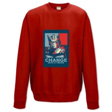 Sweatshort with Print Transformers Change Into A Truck - XS  red